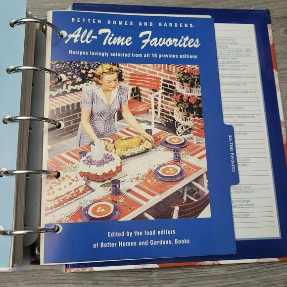 VTG‎ 1930 2000 Limited Edition Better Homes and Gardens New Cookbook Pre-Owned - Picture 15 of 16